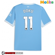 Moške Nogometnih dresov Manchester City Jeremy Doku #11 Domači 2026-27 Kratki rokavi